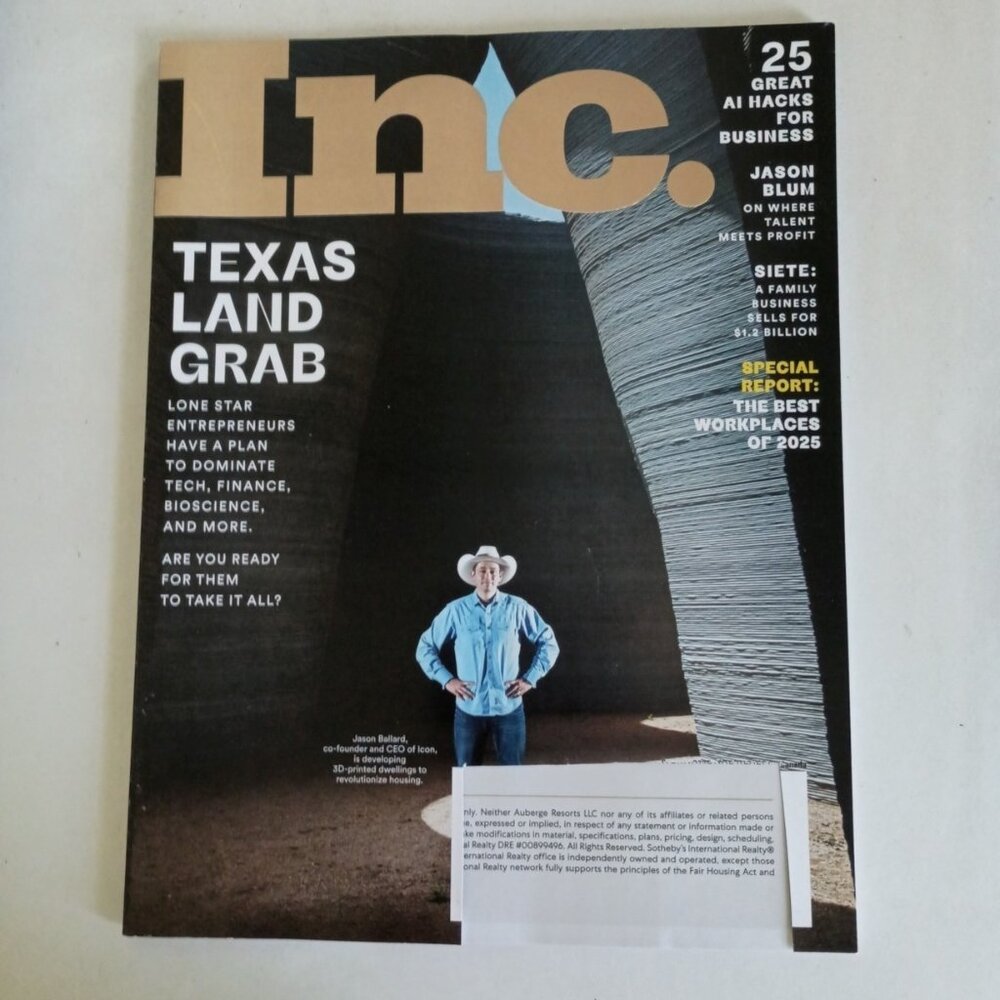 Inc. magazine summer 2025 issue